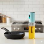 عبوة بخاخ الزيت الاقتصادية الزجاجية 200 مل - مناسبة لاصحاب الحميات الغذائية