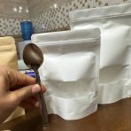 ⁦مجموعة أظرف كرافت تعبئة وتغليف 50 ظرف اغلاق محكم بشريط شفاف، مناسبة لأصحاب المشاريع وحفظ المواد الغذائية⁩ - الصورة ⁦6⁩