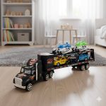 لعبة شاحنة نقل 2 سيارة و 2 دراجة    MOAF03