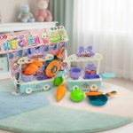 طقم مطبخ للأطفال التعليمي مع الخضار و أدوات الطبخ  MOAF03