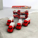 طقم لعبة شاحنات المطافي MOAF03