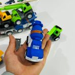 ⁦طقم لعبة شاحنات أعمال البناء للاطفال 4 شاحنات صغيرة MOAF03⁩ - الصورة ⁦4⁩