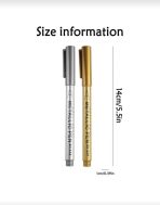 ⁦اقلام اكريليك مقاومة للماء خط لامع لكتابة علي الشمع والجبس وبعض من الحرف اليدوية WFHM77⁩ - الصورة ⁦2⁩