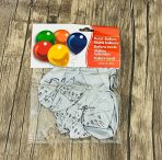 ⁦مجموعة 8 بالون بعبارة العيد بالون الذهبي و الفضي تباع على حدى MOAF03⁩ - الصورة ⁦3⁩