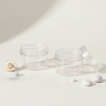 دستة علب شفافة بلاستيك 12 علبة 60 مل - متعددة الاستعمالات لاصحاب المشاريع