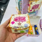 ⁦طقم بوكسات توزيعات العيد 12 علبة عيدية فارغه - مقاس البوكس 9×9×6 سم⁩ - الصورة ⁦3⁩