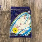 ⁦50 بالون عبارات العيد مزخرفة ( كل عام و أنتم بخير ) بالون الابيض MOAF03⁩ - الصورة ⁦2⁩