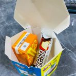 ⁦طقم بوكسات عيدية الأطفال مع عجلة الحظ 12 علبة مقاس البوكس 9×9 سم⁩ - الصورة ⁦3⁩