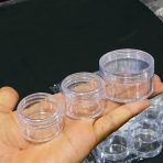 ⁦دستة 12 قعلبة كريستال متعددة الاستعمالات لاصحاب مشاريع مواد العناية⁩ - الصورة ⁦3⁩