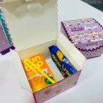 ⁦طقم بوكسات توزيعات العيد 12 علبة عيدية فارغه - مقاس البوكس 9×9×6 سم⁩ - الصورة ⁦2⁩