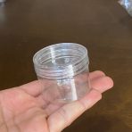 ⁦دستة علب شفافة بلاستيك 12 علبة 60 مل - متعددة الاستعمالات لاصحاب المشاريع⁩ - الصورة ⁦4⁩