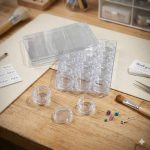 مجموعة 12 علبة كرستال عبوة 5 جرام مناسبة لاصحاب المشاريع - في حافظة