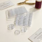 ⁦مجموعة 12 علبة كرستال عبوة 5 جرام مناسبة لاصحاب المشاريع - في حافظة⁩ - الصورة ⁦4⁩