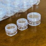 ⁦دستة 12 قعلبة كريستال متعددة الاستعمالات لاصحاب مشاريع مواد العناية⁩ - الصورة ⁦2⁩