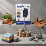 ميزان رقمي محمول خطاف متعدد الاستعمالات للمنزل والتجار والصيادين حتى وزن 50 كيلو من Sonifer