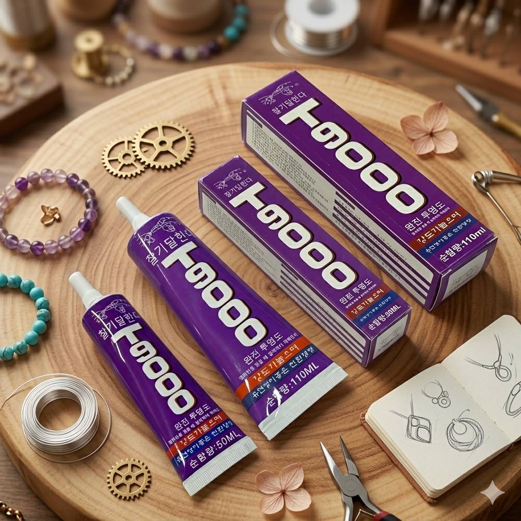 photo_1_2026-04-12_16-06-41 لاصق قوي لجميع المواد مناسب الاكسسورات والاعمال الفنية الدقيقة والديكور - الصورة 1