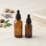 عبوة سيروم زجاجية معتمه 30 & 50 مل