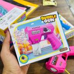 ⁦لعبة مسدس فقاعات رجل الفضاء للأطفال مع بطاريات مجانية⁩ - الصورة ⁦4⁩