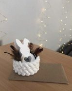 ⁦قالب سيلكون بشكل عقدة حامل لشمع WFHM77⁩ - الصورة ⁦3⁩