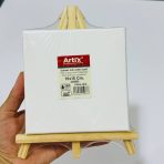 ⁦لوحة رسم كانفس مع حاملة مقاس 15×15 سم ماركة ARTIX⁩ - الصورة ⁦4⁩