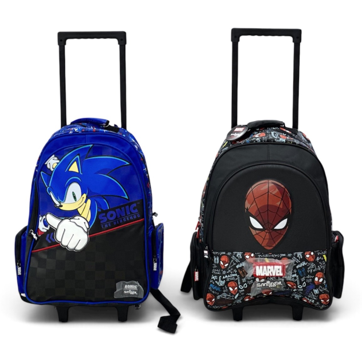 34658d6db094533f5d1b9193f7f5d372 حقيبة ديزني الأصلية عجلات Smiggle شخصية أولاد مناسبة من الصف الثاني إلى الخامس - الصورة 1