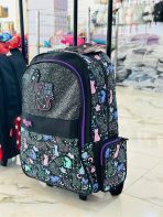 ⁦حقيبة ديزني الأصلية Smiggle عجلات ، مناسبة من الصف الثاني إلى الخامس⁩ - الصورة ⁦3⁩