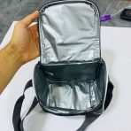 ⁦حقيبة فطور درجة اولى مبطنة من الداخل مع حزام - WELLMBAG⁩ - الصورة ⁦2⁩