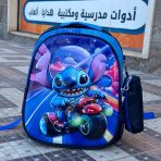 ⁦حقيبة مدرسية رسومات بارزة مناسبة للروضة والصف الاول⁩ - الصورة ⁦7⁩