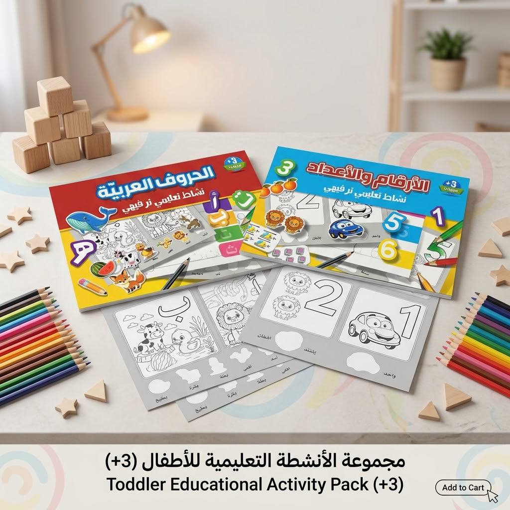 photo_1_2026-09-01_00-18-02 كراسة تعليم الحروف & الارقام الترفيهية التعليمية - الصورة 1