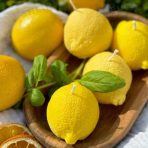 ⁦قالب سيلكون بتصميم الليمون الواقعي لصناعة الشمع المعطر والديكور الجبس والصابون WFHM77⁩ - الصورة ⁦2⁩