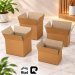 مجموعة 10 كراتين شحن وتغليف للطلبات، مناسبة لأصحاب المتاجر لحماية منتجاتهم والرواجع